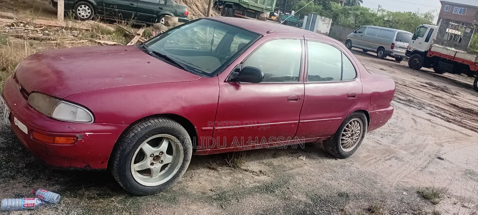 Toyota Corolla Sedan Automatic 1992 Red