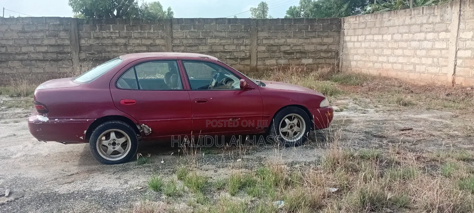Toyota Corolla Sedan Automatic 1992 Red