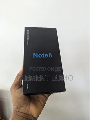 New Samsung Galaxy Note 8 64 GB Black