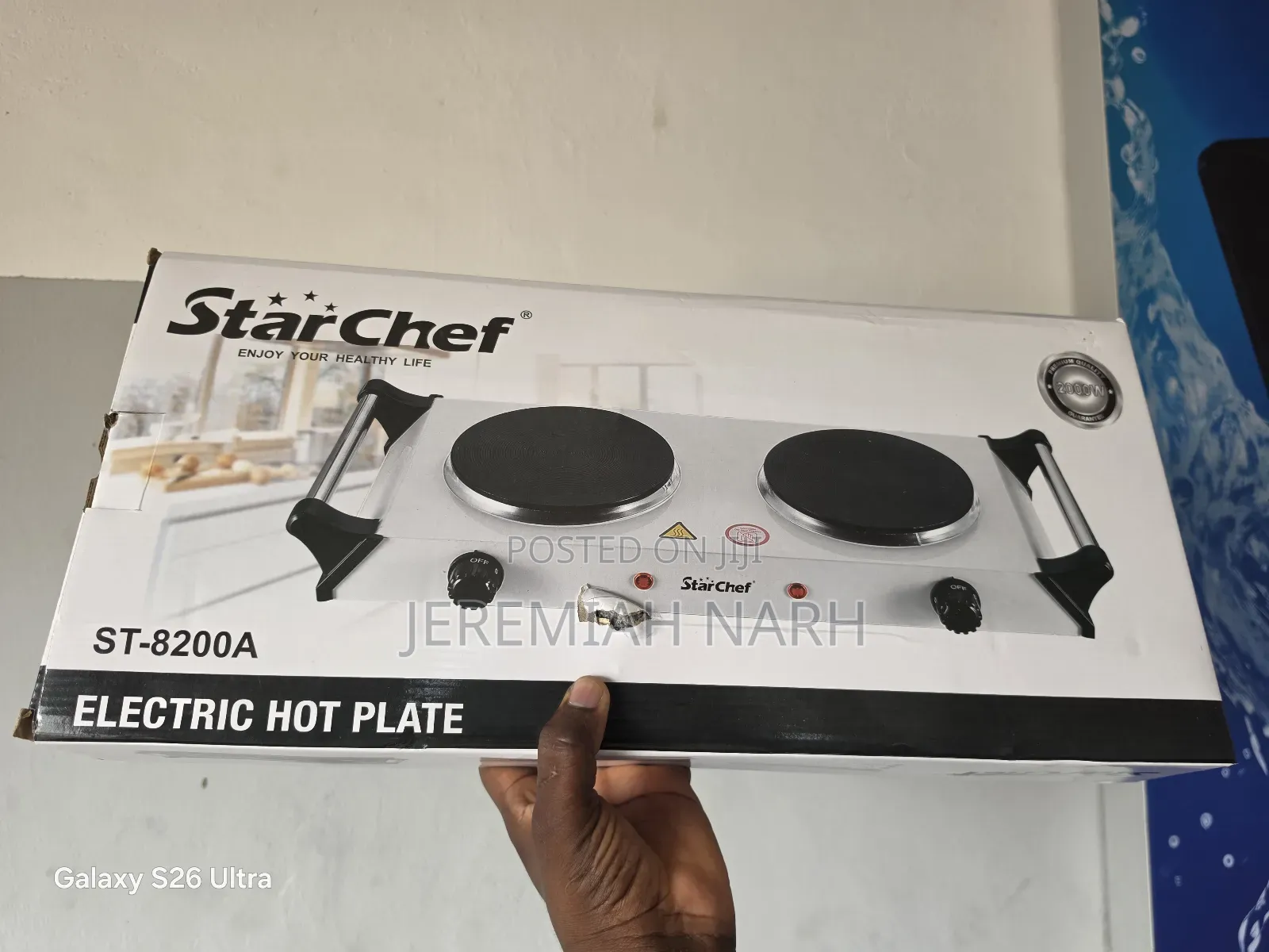 2 Burner Starchef Hot Plate