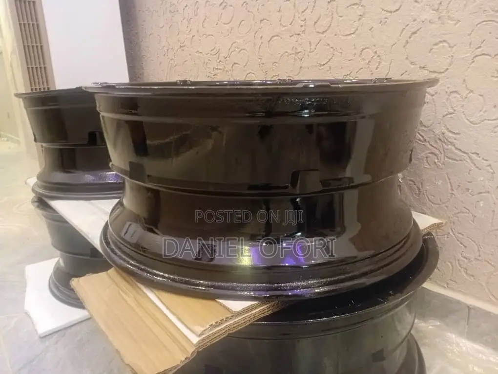 R22 Black Alloy Rims (6 Holes 6x139.7) – Clean Strong