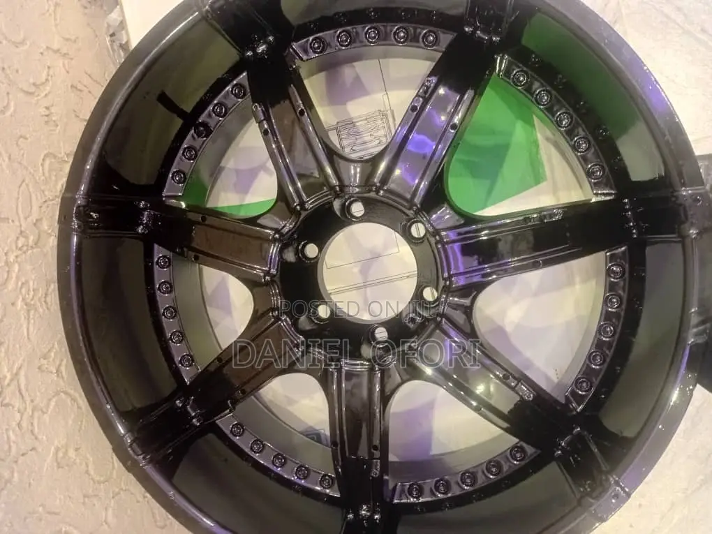 R22 Black Alloy Rims (6 Holes 6x139.7) – Clean Strong