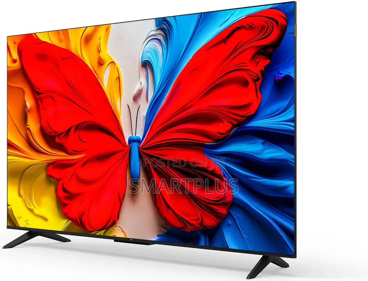 43-Inch TCL Metallic Bezel -Less Slim Qled Full Hd Smart Tv .