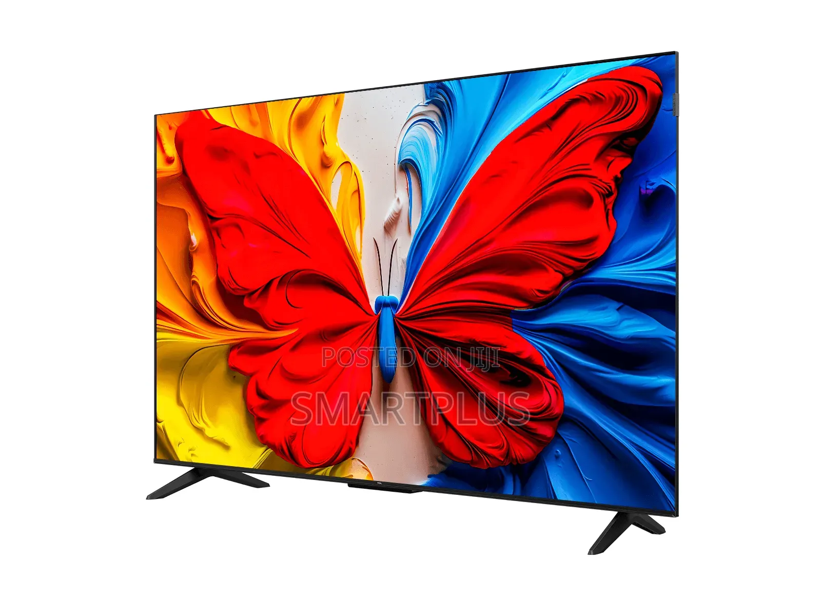 A 50-Inchtcl Smart Tv Featuring (Quantum Dot) Display Technology .