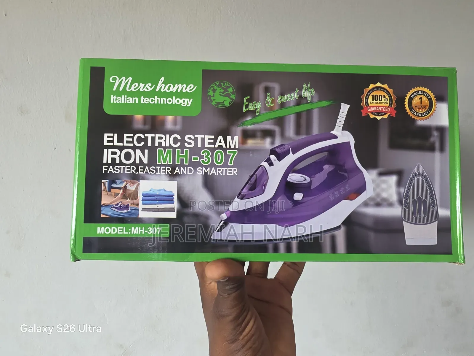 Mershome Italian Steam Iron