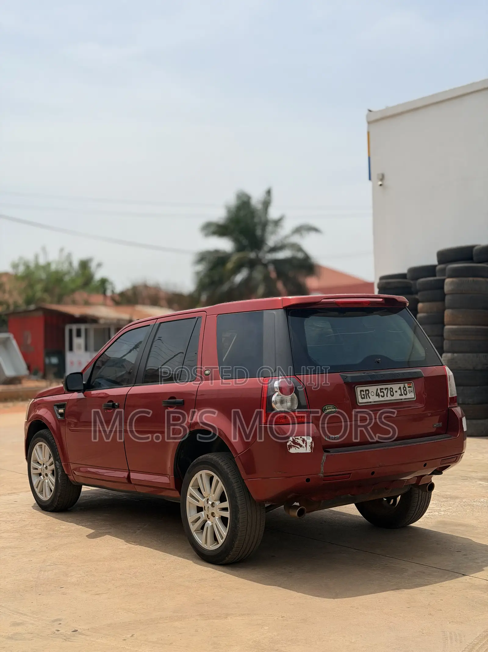 Land Rover Freelander 2012 Red
