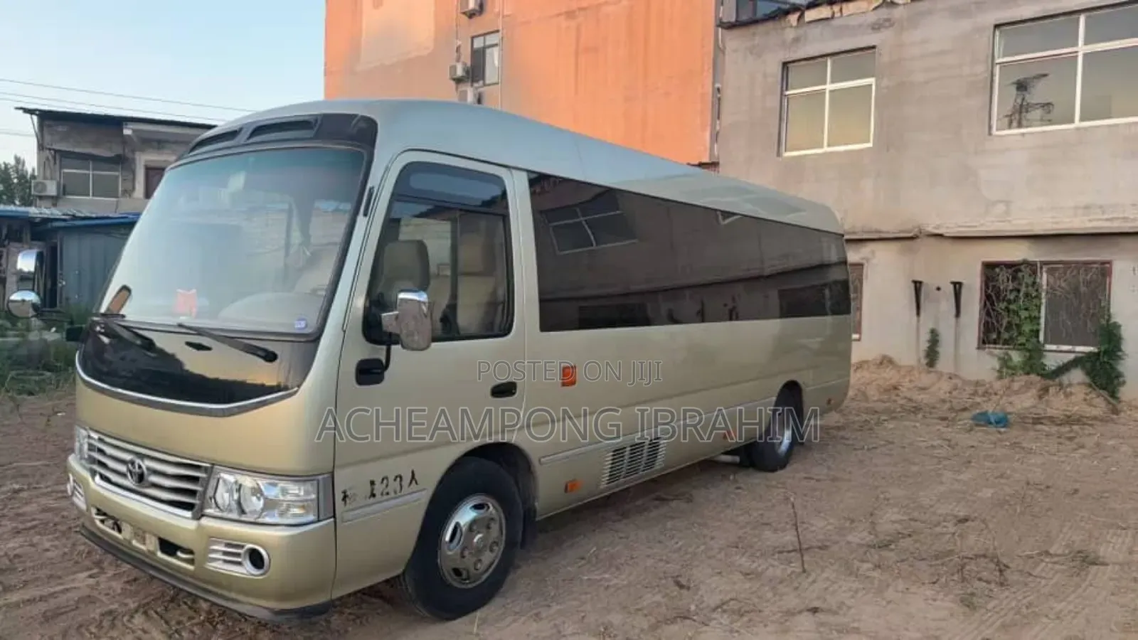 Toyota Coaster 2018 Brown