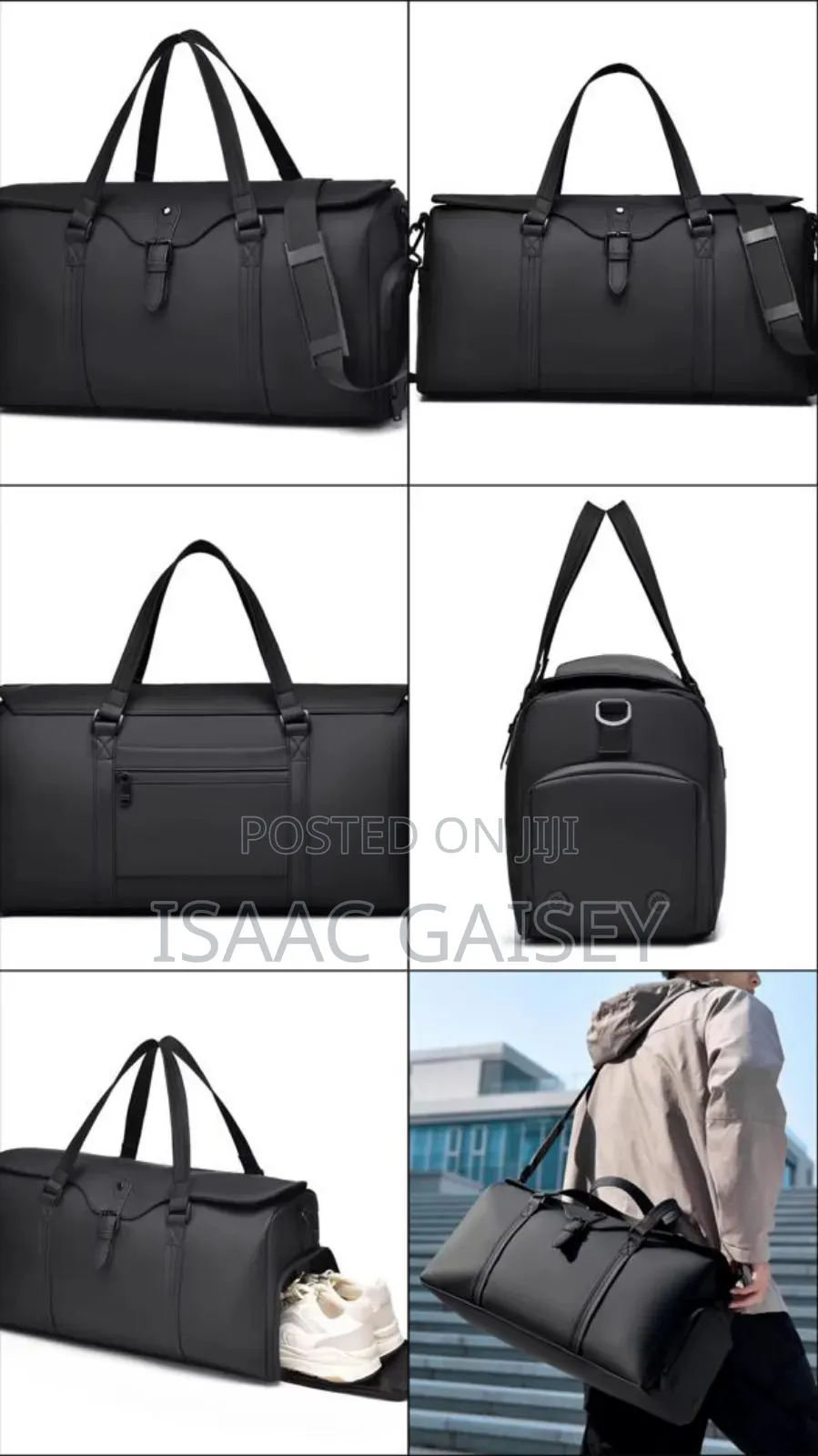 Quality Waterproof Duffle Bag With Shoe Compartment