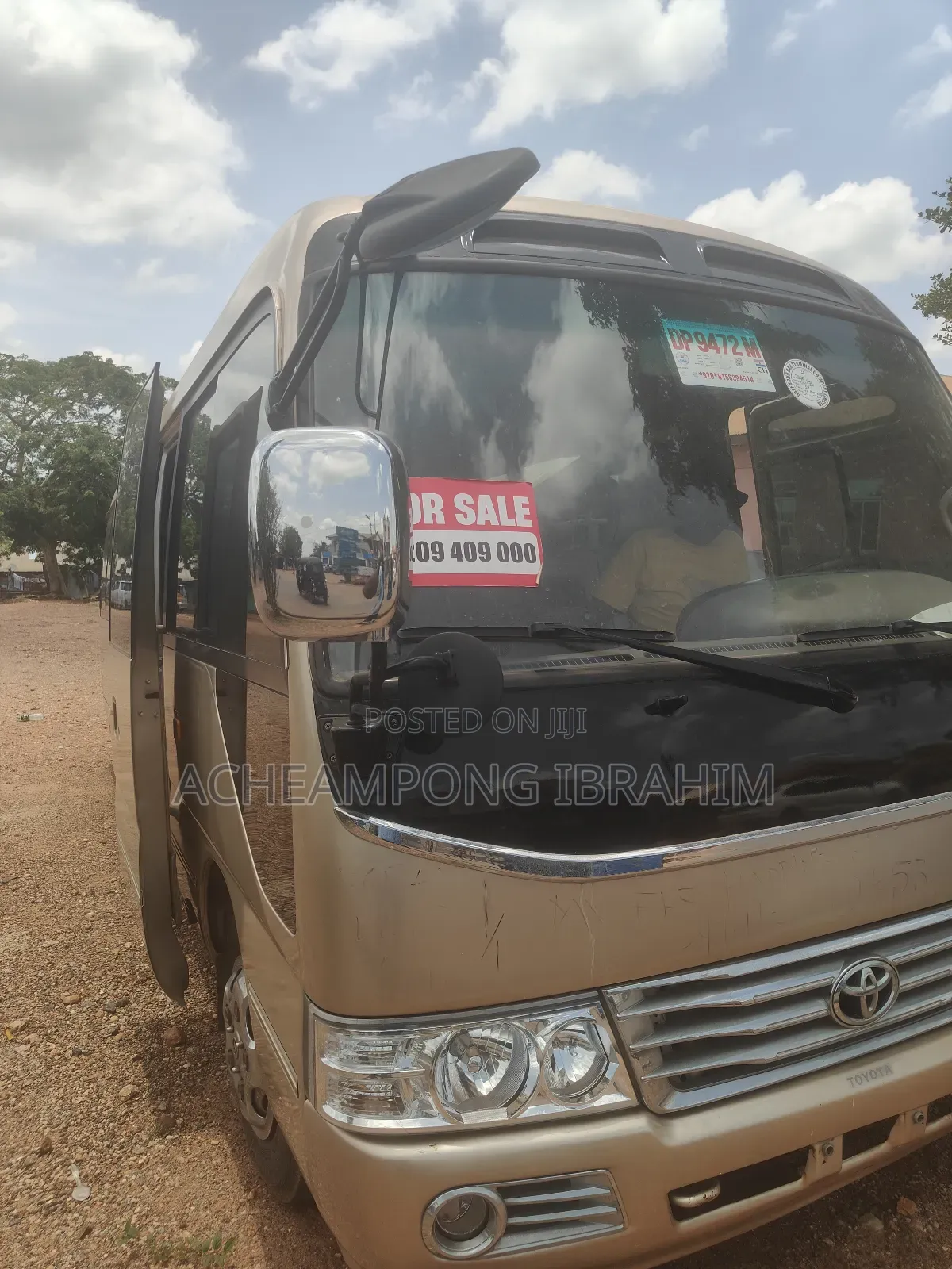 Toyota Coaster 2018 Brown