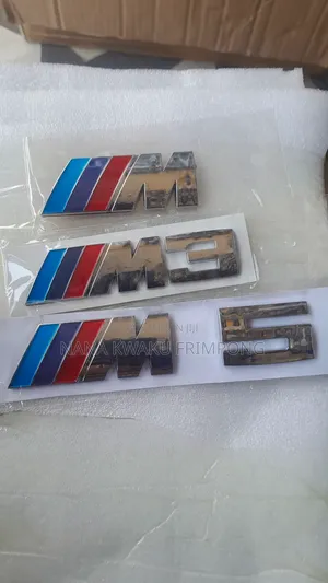 BMW M M3 M5 Written Available (Metal)
