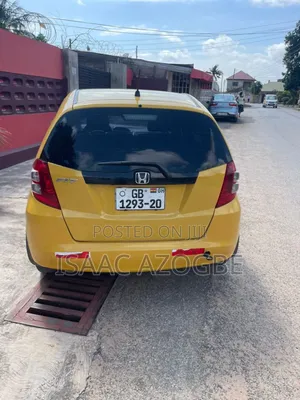 Honda Fit Automatic 2008 Yellow