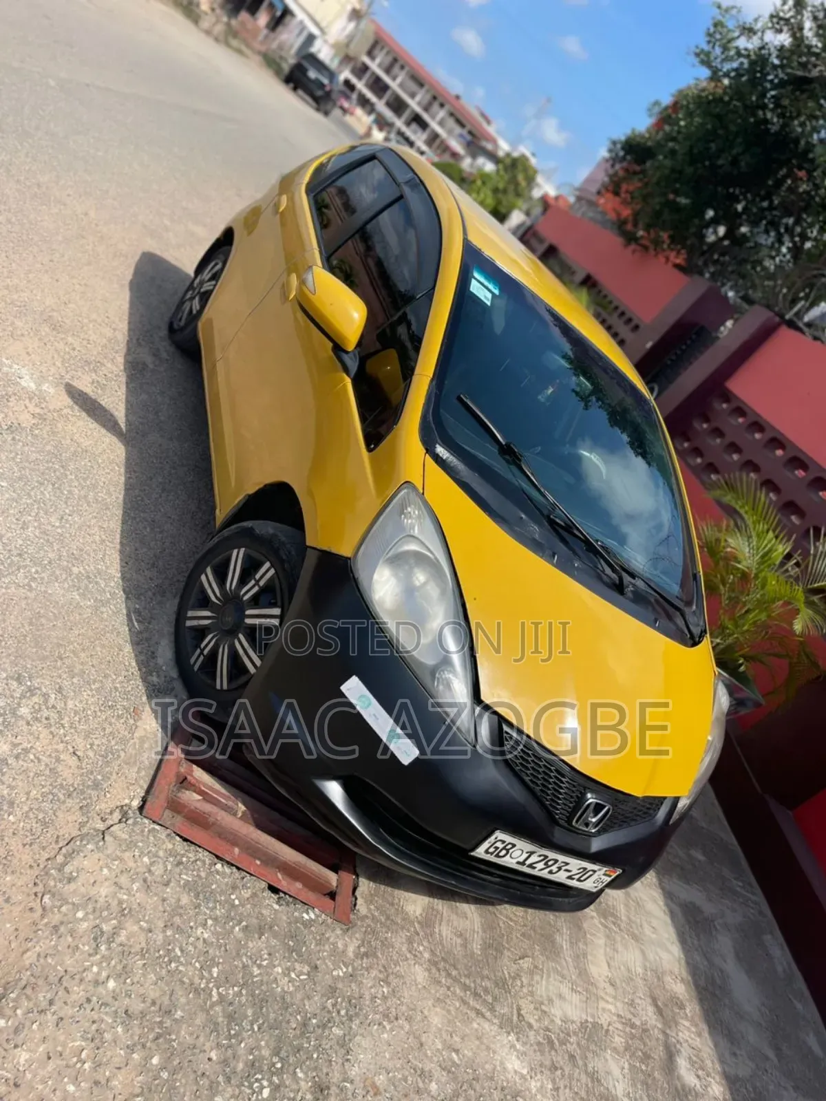 Honda Fit Automatic 2008 Yellow