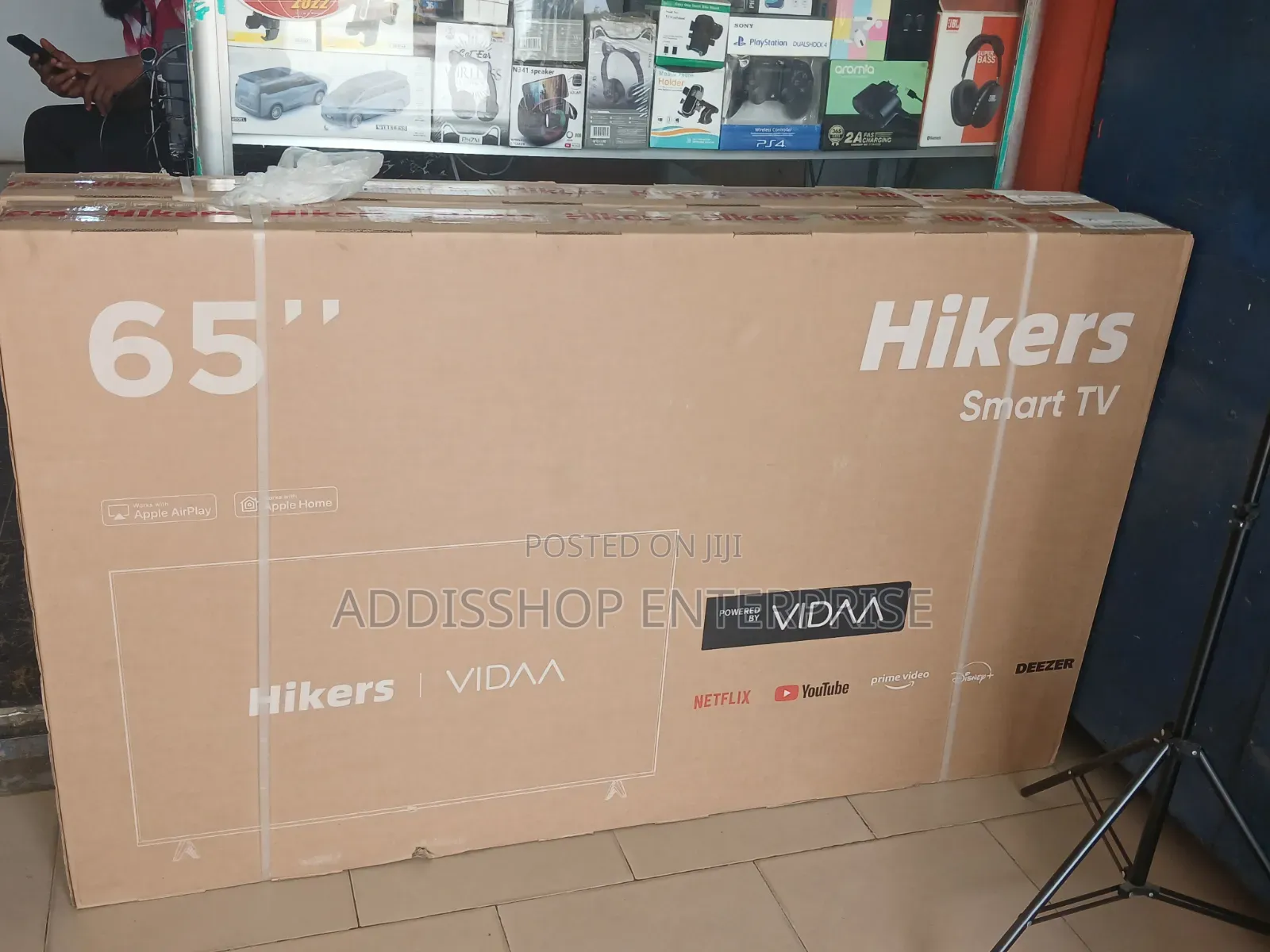 Hikers 65 Inches Vidaa Smart Uhd Frameless With Bluetooth