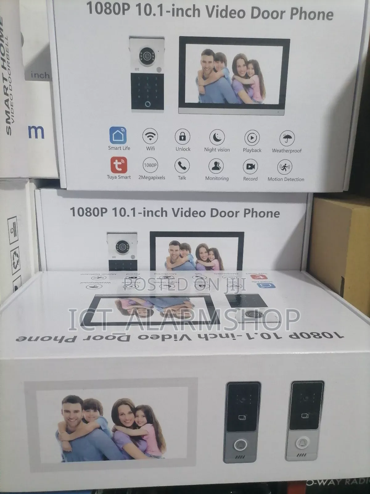 10.1 Inch Video Doorbell Intercom Kit