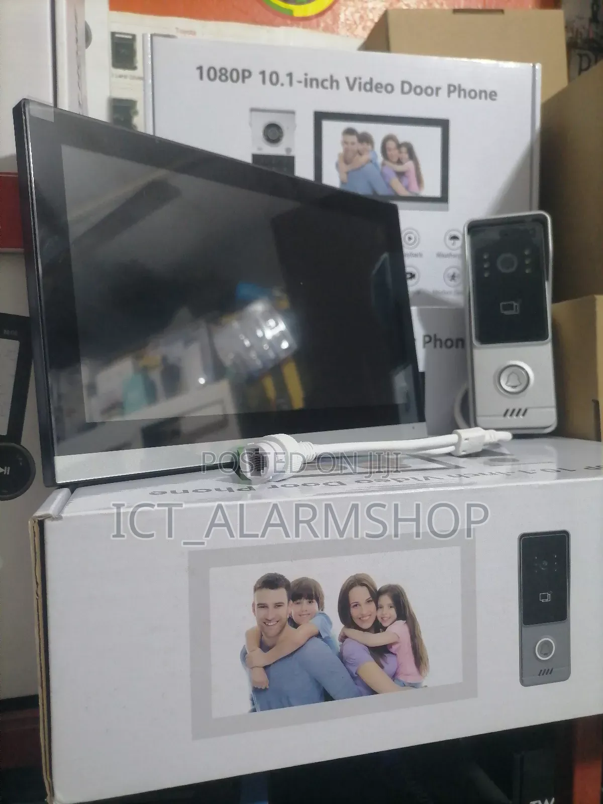 10.1 Inch Video Doorbell Intercom Kit