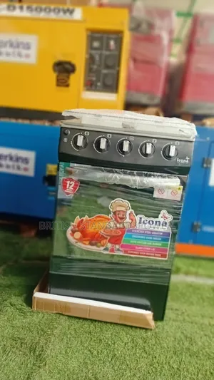 Durable Icona 4 Burner Cooker With Oven for Home Use