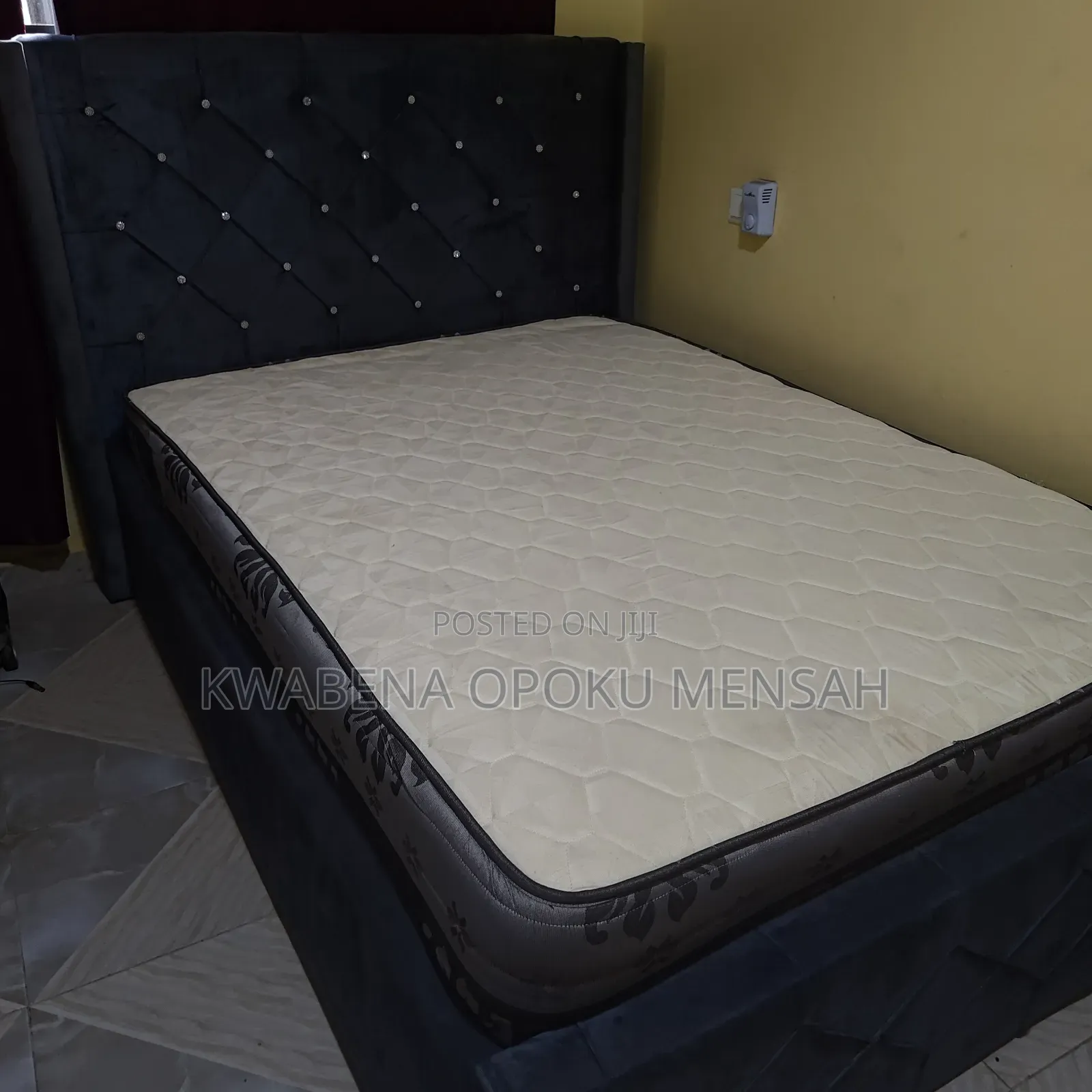 Double Bed Frame With Mattress