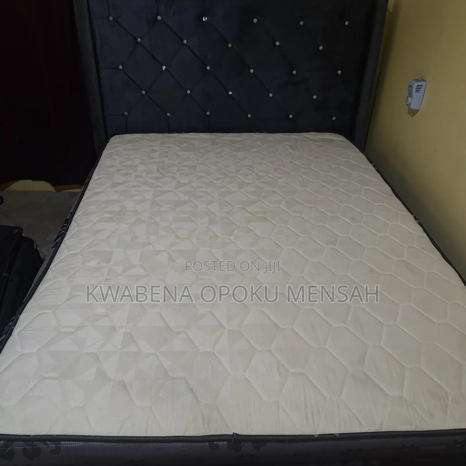 Double Bed Frame With Mattress