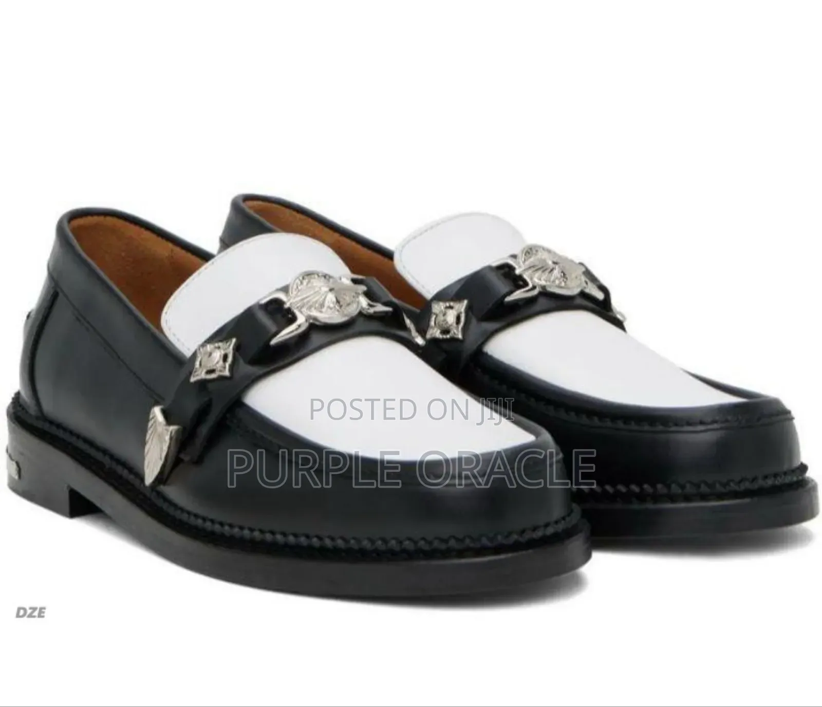 Men's Two-Tone Dress Loafers