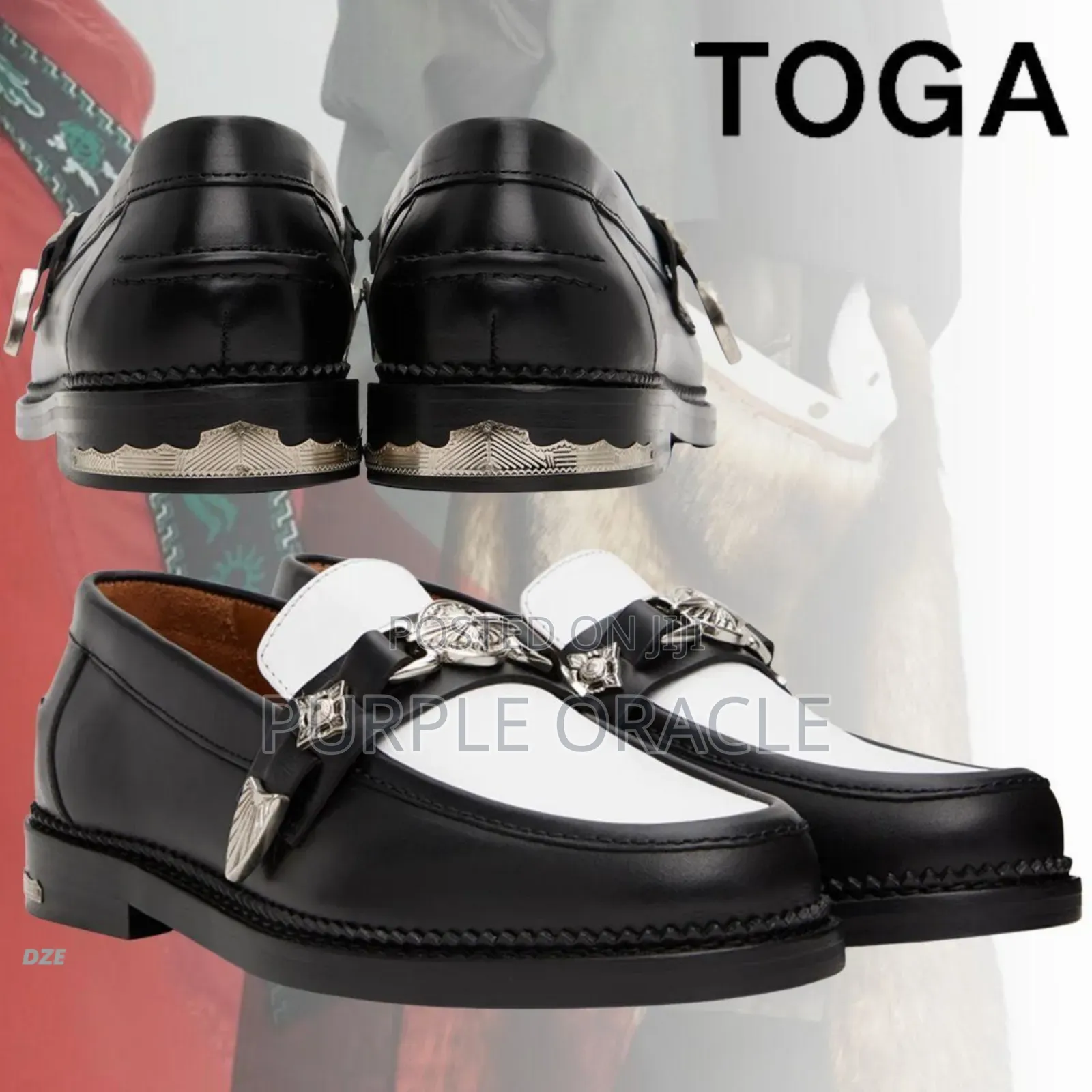 Men's Two-Tone Dress Loafers