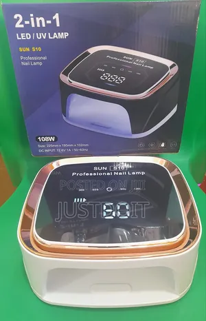 2 in 1 S10 Led / Uv Rechargeable Professional Nail Lamp