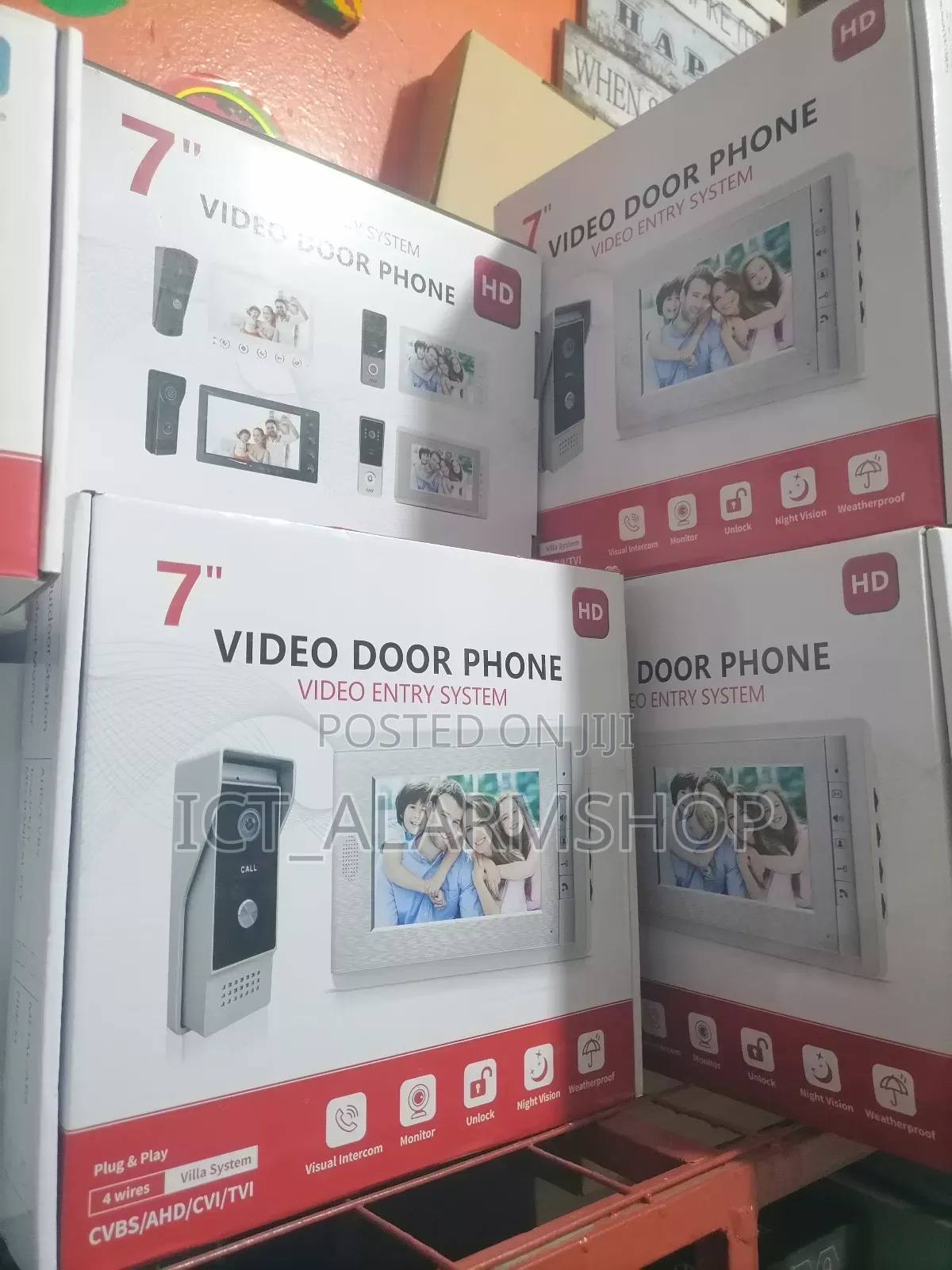7-Inch Video Door Phone Intercom