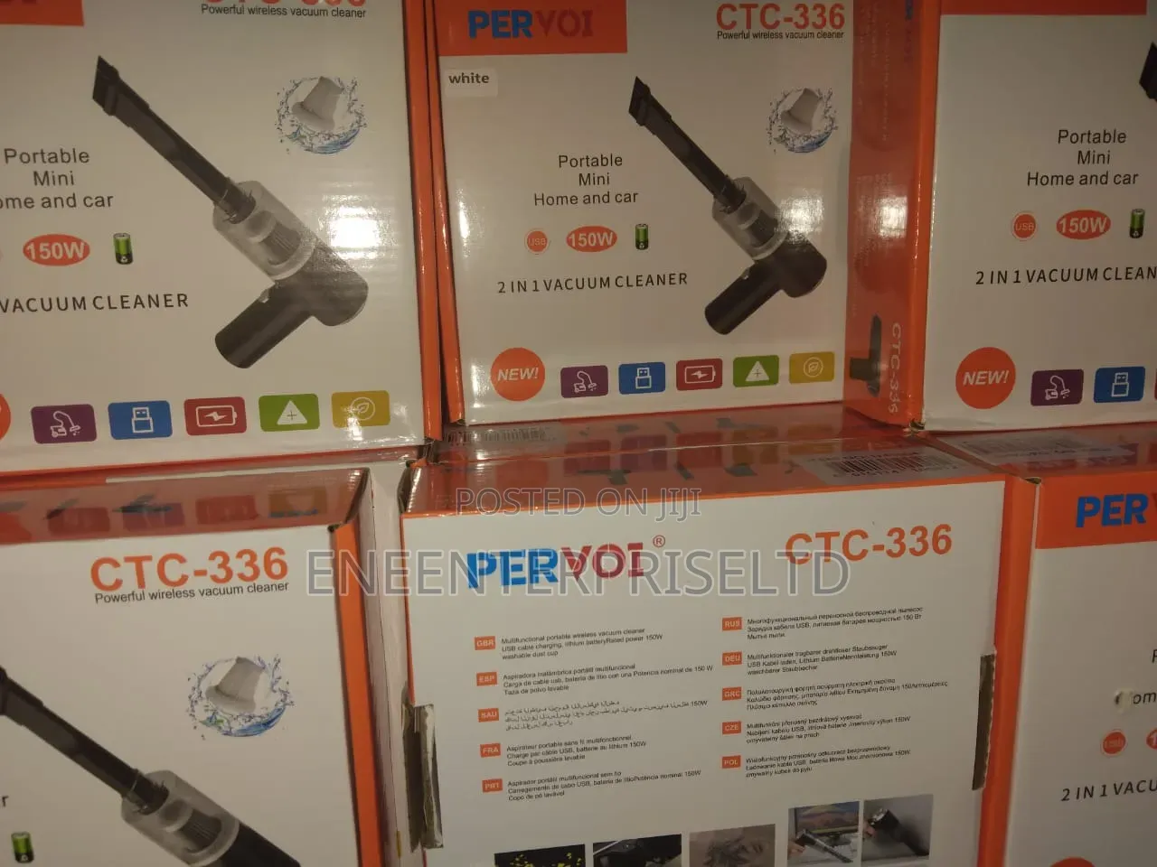 Portable Mini Home And Car Vacuum Cleaner