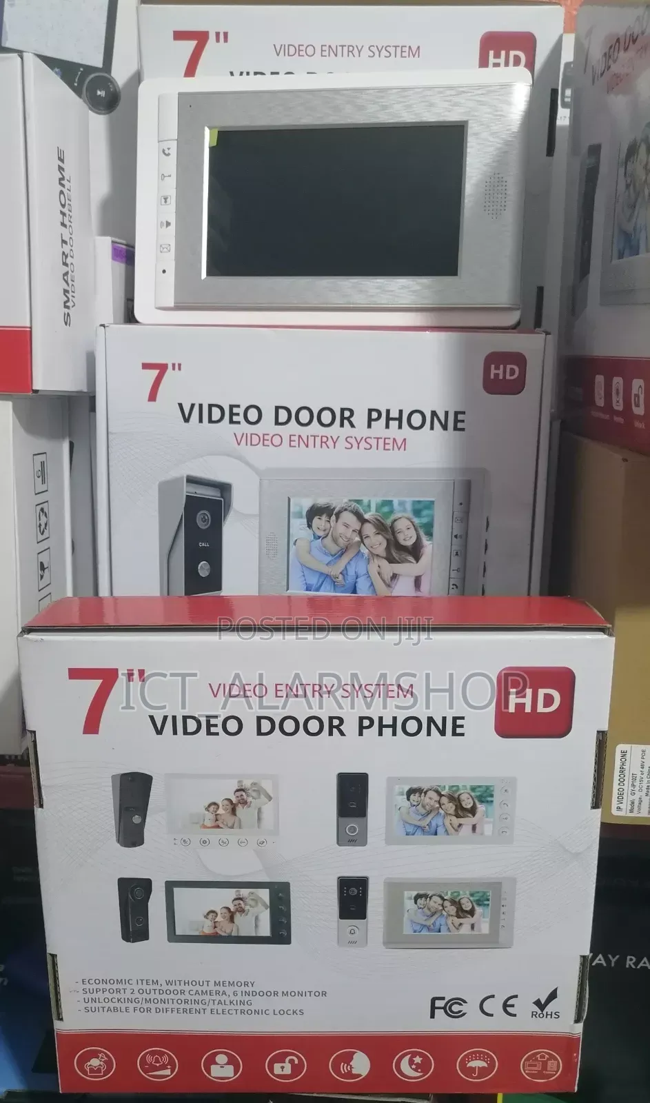 7-Inch Video Door Phone Intercom