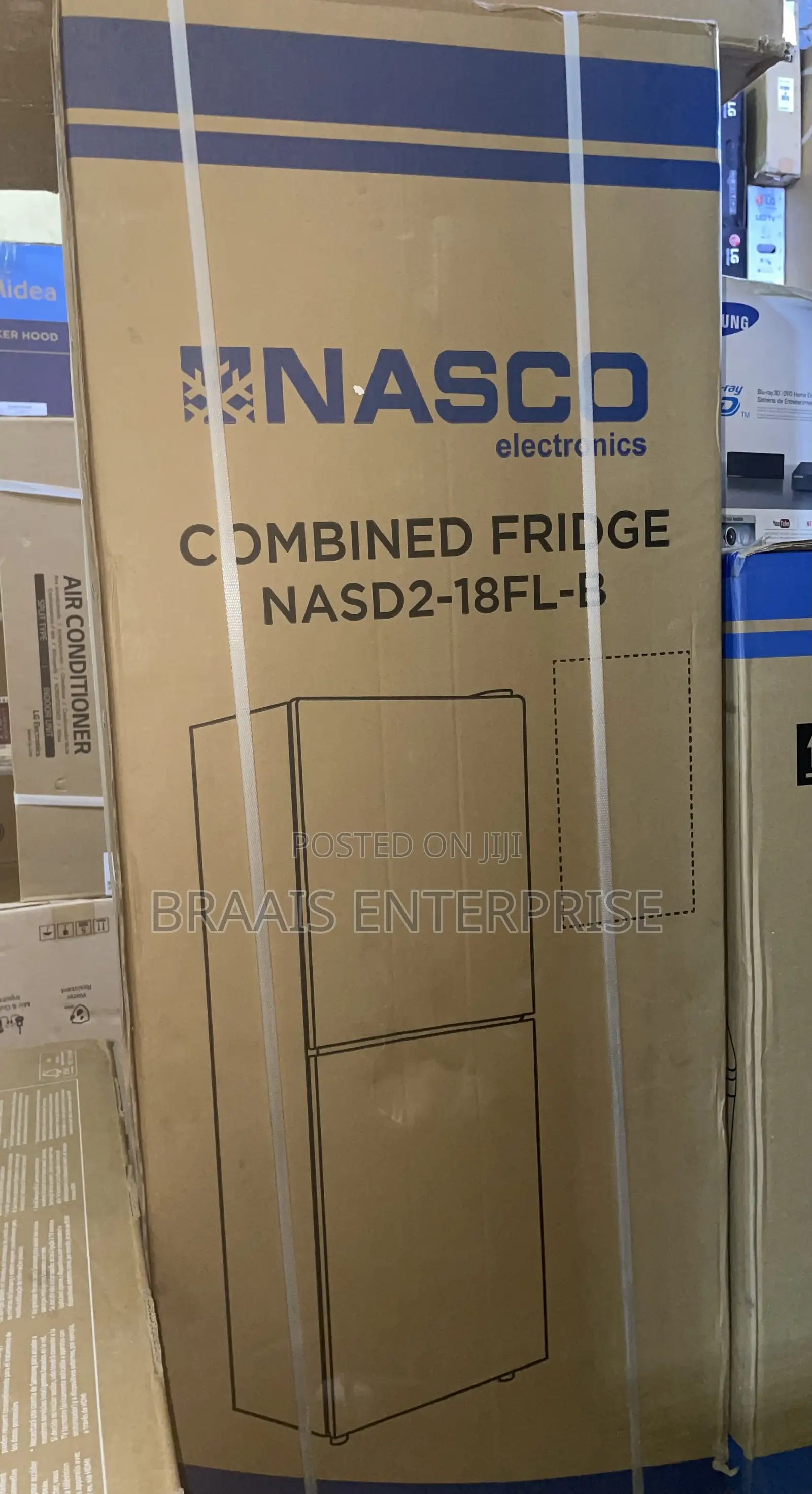 Nasco 136l Button-mounted Freezer