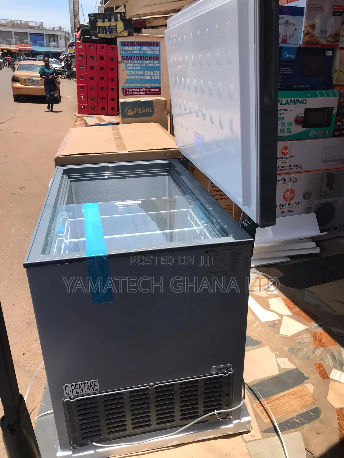 Original Fast Cooling and Freezing Pearl 316l Chest Freezer