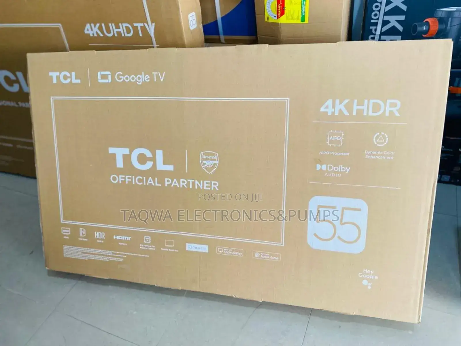 2160p(4) TCL 55 Inch Google Smart Tv