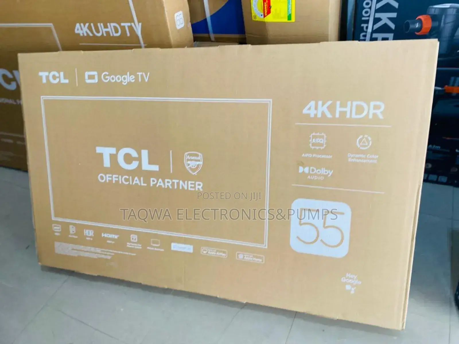 2160p(4) TCL 55 Inch Google Smart Tv