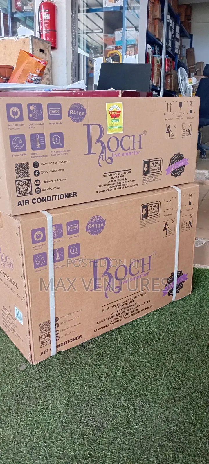 Live Smarter - R410gas Roch 1.5hp Ac Split System 1.5hp