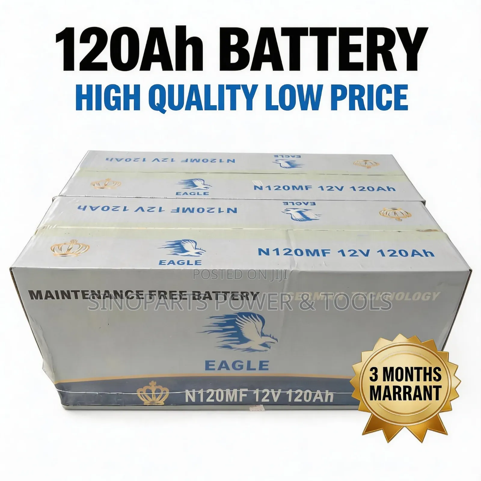 120ah Battery 12v – Strong Power Low Price + Warranty Kumasi