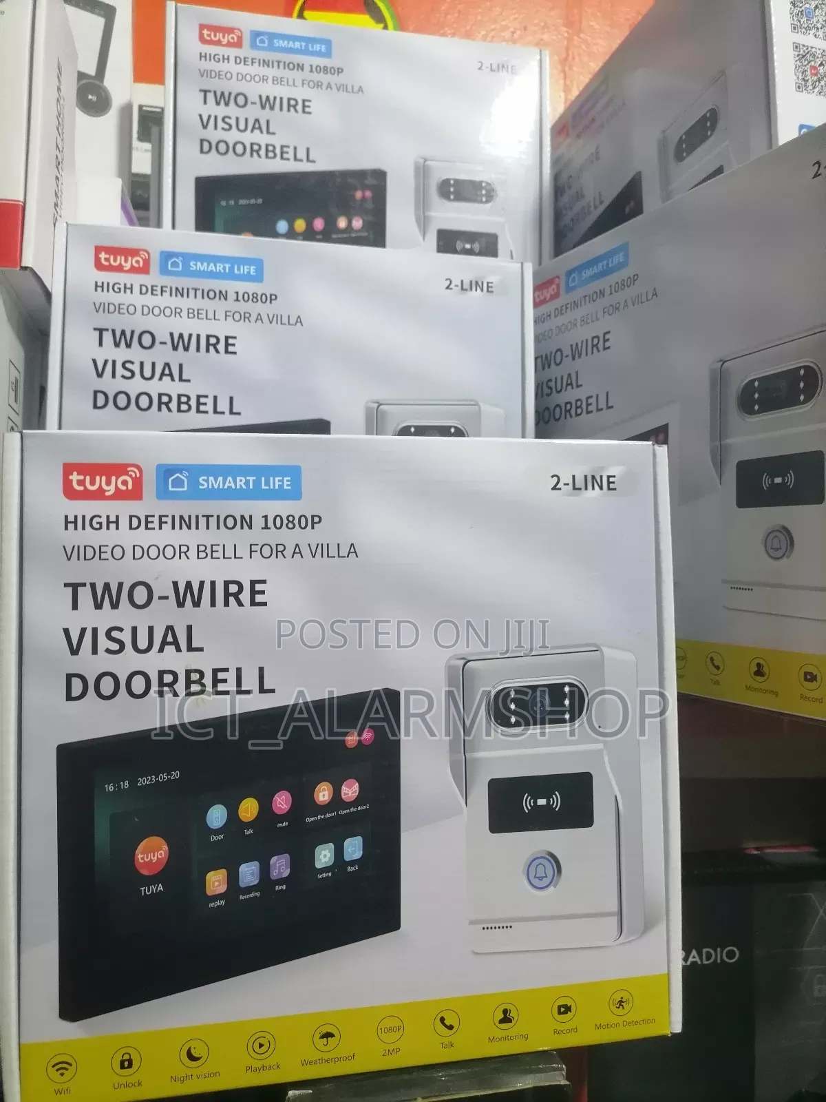 7-Inch Tuya Smart Life 1080p Video Door Bell