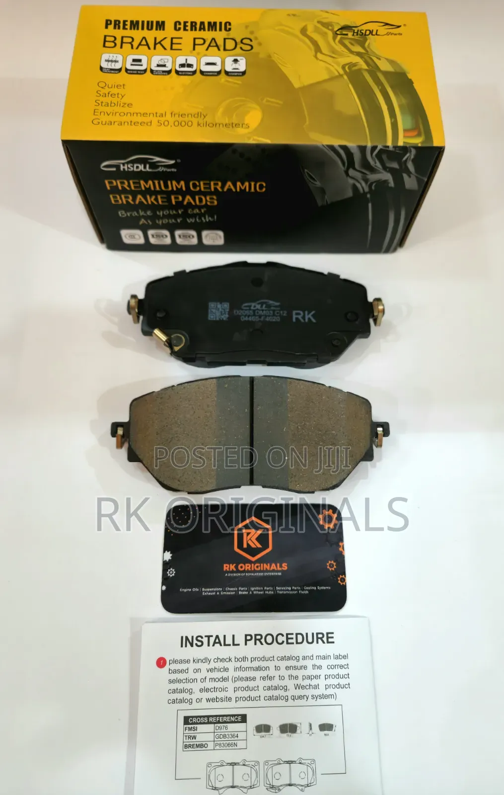 Toyota Ch-R 18-22 Ceramic Front Brake Pad From Korea .