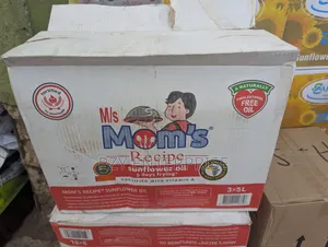 Mom's Sunflower Oil 3x5litres
