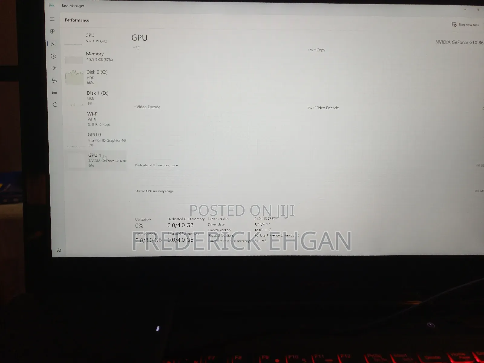 Laptop Lenovo Y50 8GB Intel Core i7 HDD 500GB