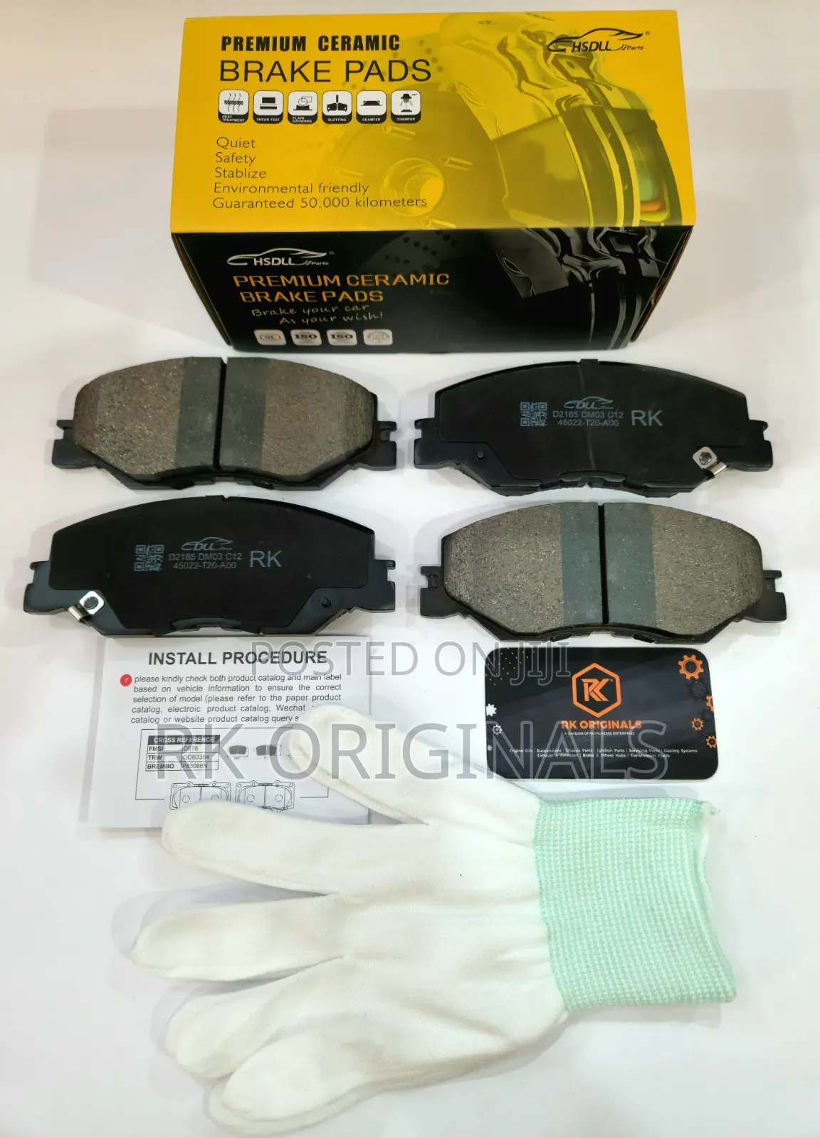 Civic 22-25/Insight 19-22 Ceramic Front Brake Pad From Korea