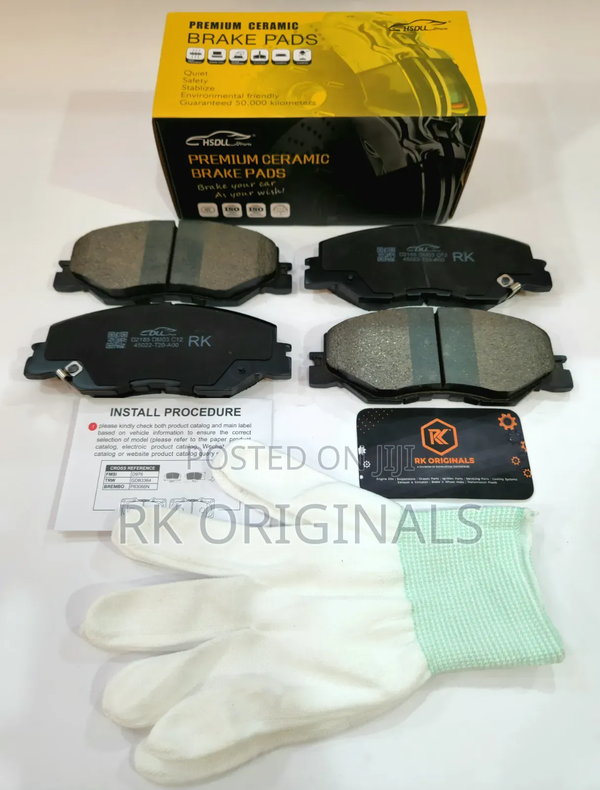 Civic 22-25/Insight 19-22 Ceramic Front Brake Pad From Korea