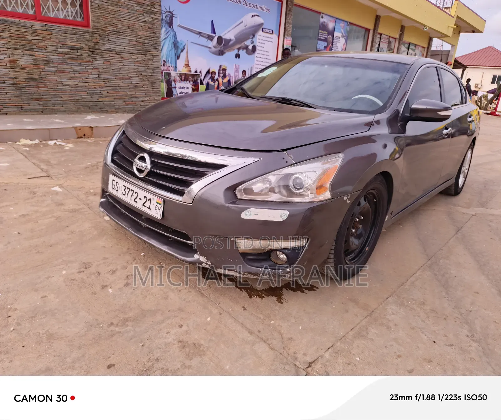 Nissan Altima 2.5 SL 4dr Sedan (2.5L 4cyl CVT) 2015 Gray