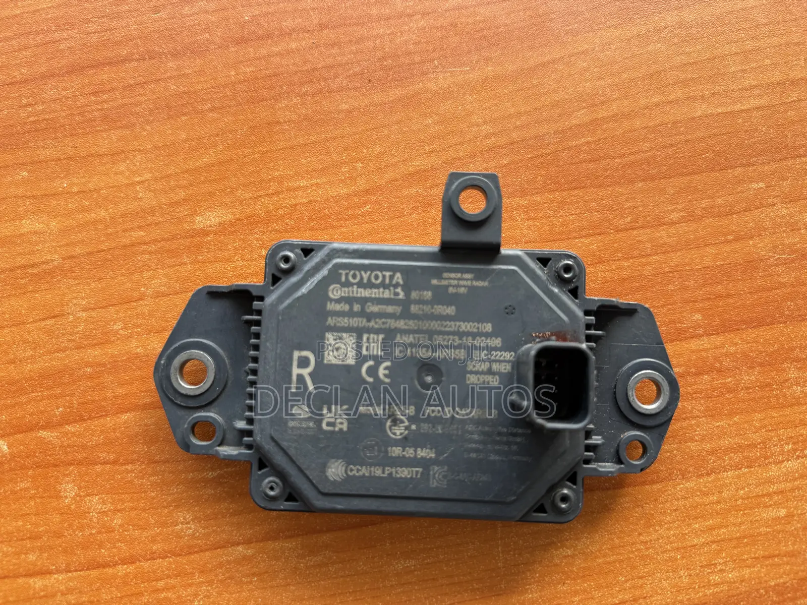 2023-2024 Toyota Rav4 Front Cruise Control Distance Radar Sensor Oem