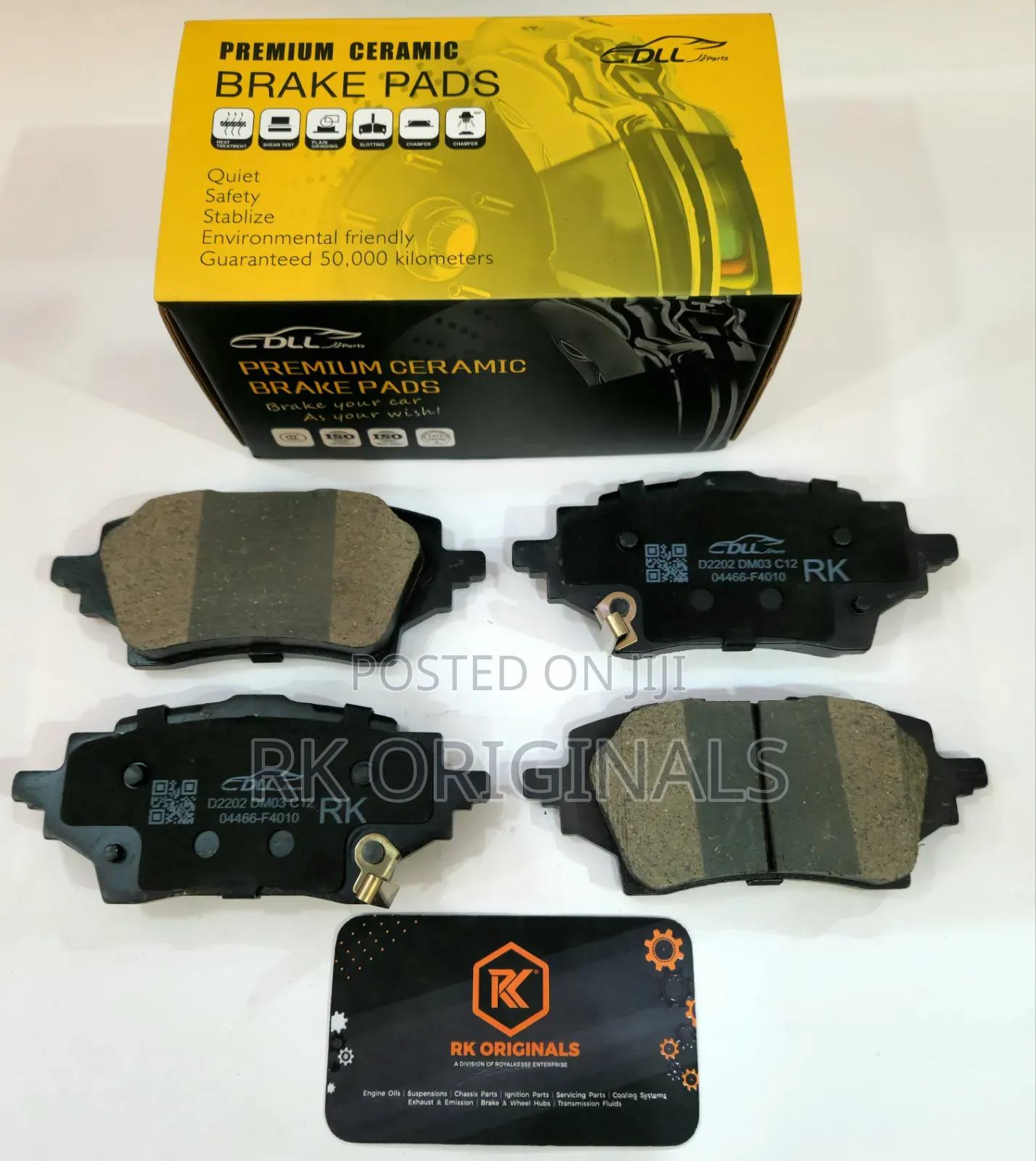 Toyota Ch-R 19-22 Ceramic Back Brake Pad From Korea .