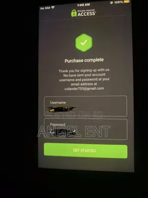 Pia VPN Available (Payment After Log in Accepted)