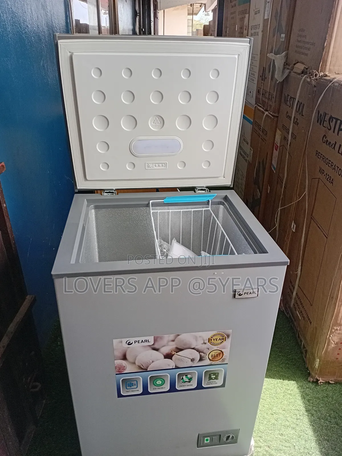 Pearl Chest Freezer, 98l Chest Freezer