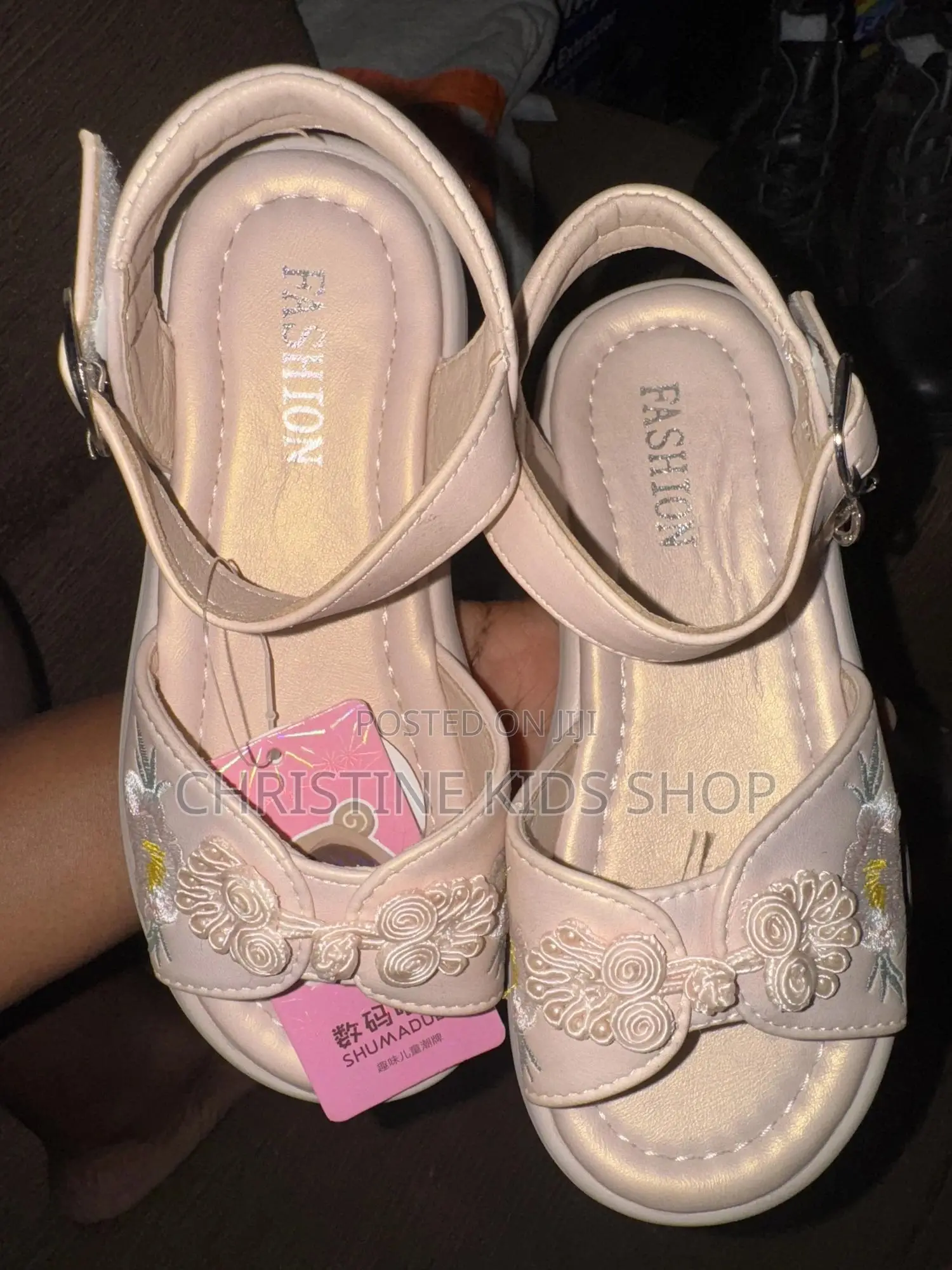White Fashion Sandals