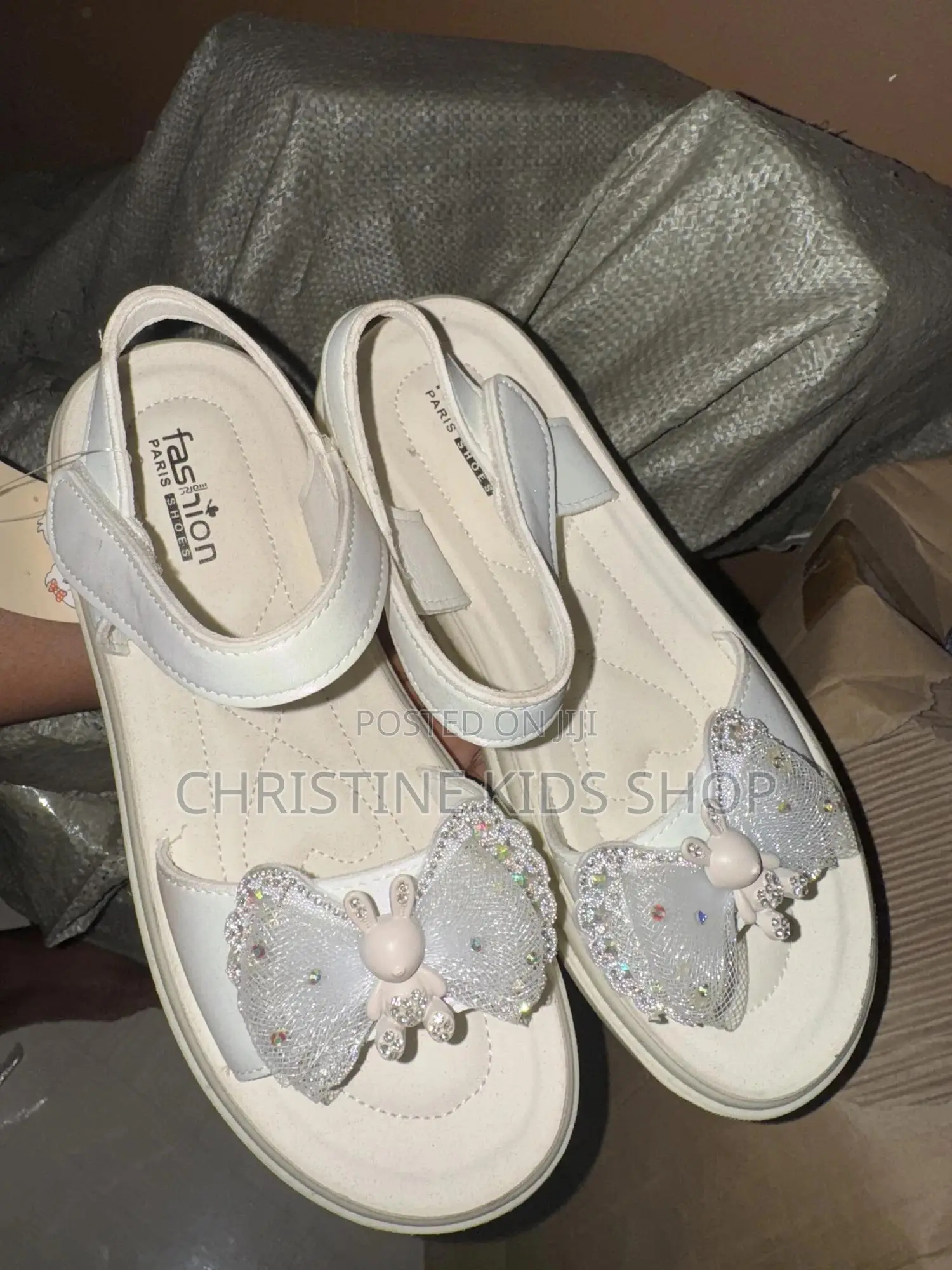 White Fashion Sandals