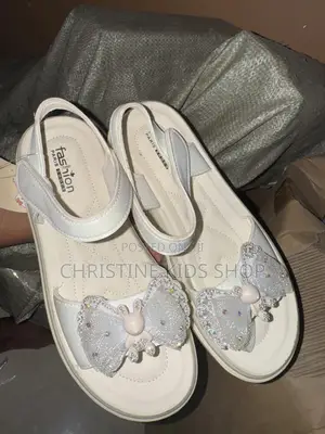 White Fashion Sandals
