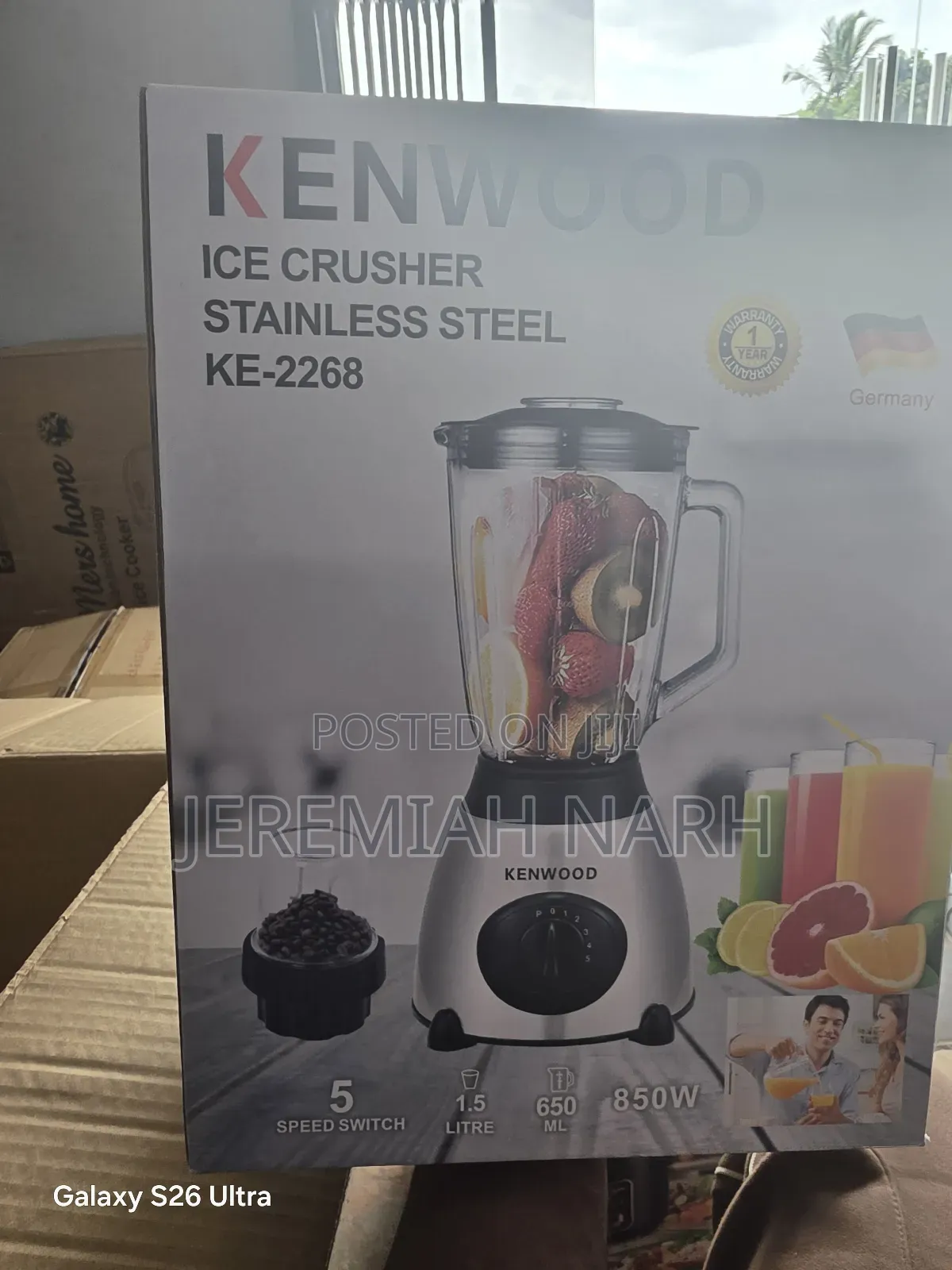 1.5l Keenwood Blender
