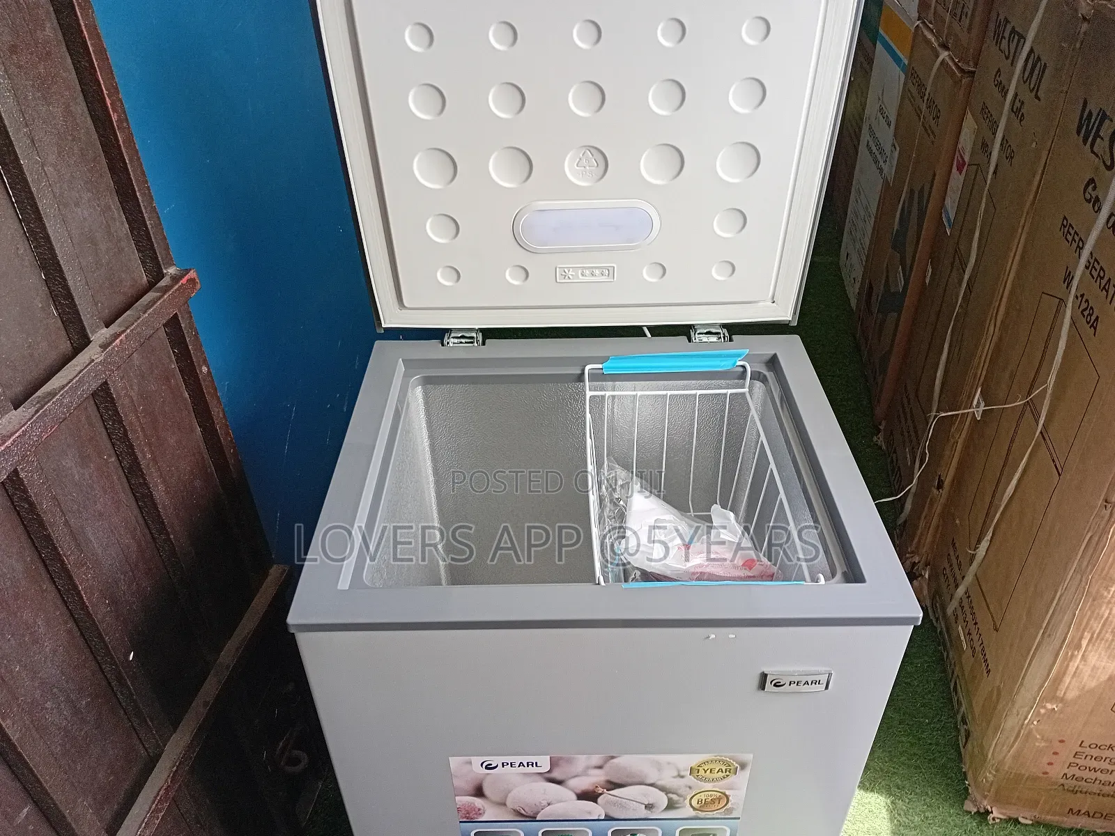 Pearl Chest Freezer, 98l Fast Freezing Chest Freezer